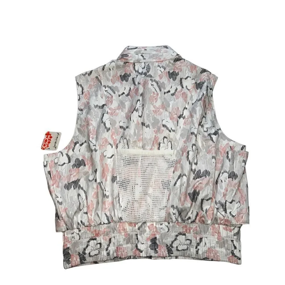 FP Movement Ivory Floral Off the Grid Vest NWT XS - Picture 4 of 7